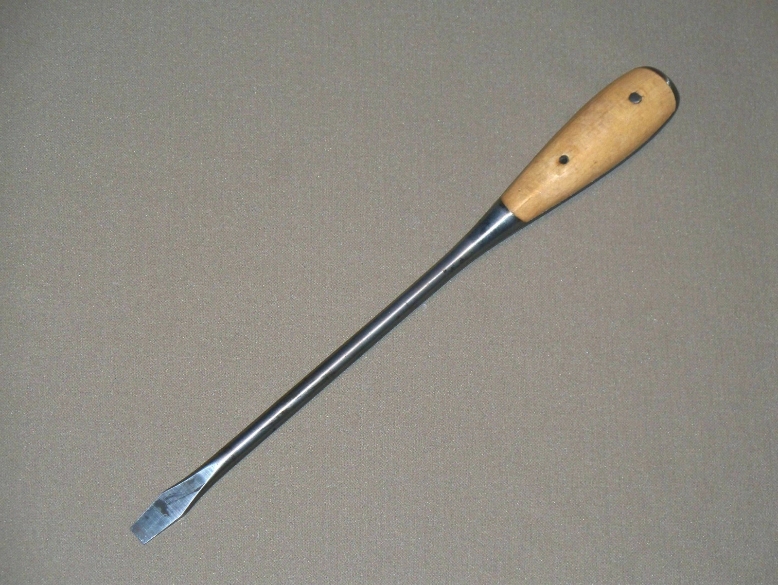 #17 WWII Vintage IRWIN USA 14 1/2″ 41-S-1078 GMTS Screwdriver Tool CLEAN