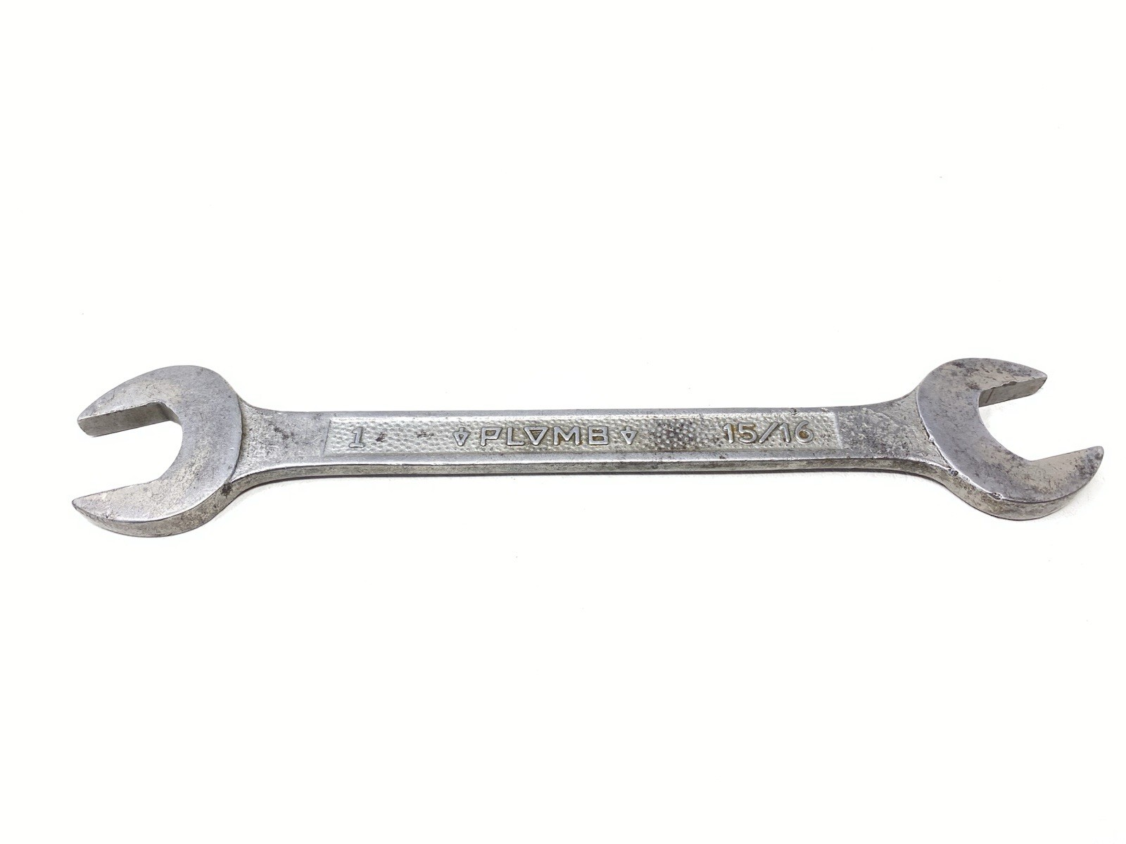 Vintage Plomb Plumb Tools Pebble Finish 3045 15/16″ x 1″ Open-End Wrench PLVMB