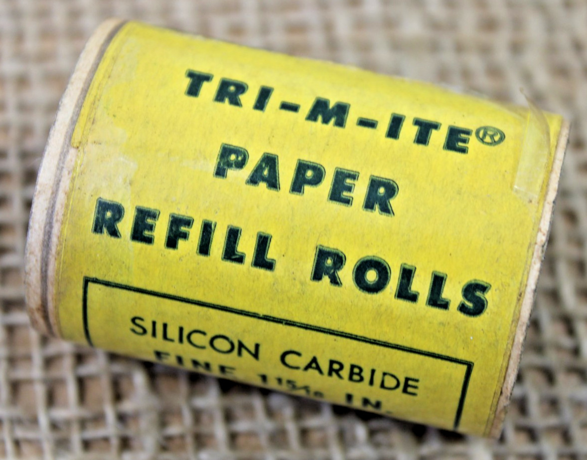 3M Speed Grits Sander #12 TRI-M-ITE Paper Refill Roll Vintage Tool Behr NOS
