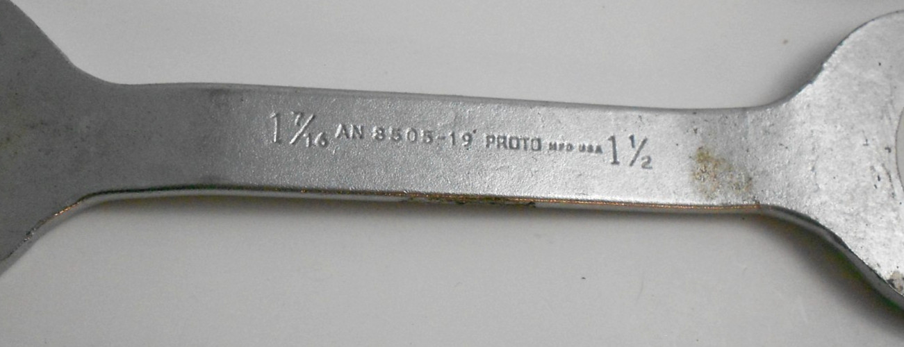 4 PROTO, DREW USA Hydraulic Thin Offset Pump Wrenches B4