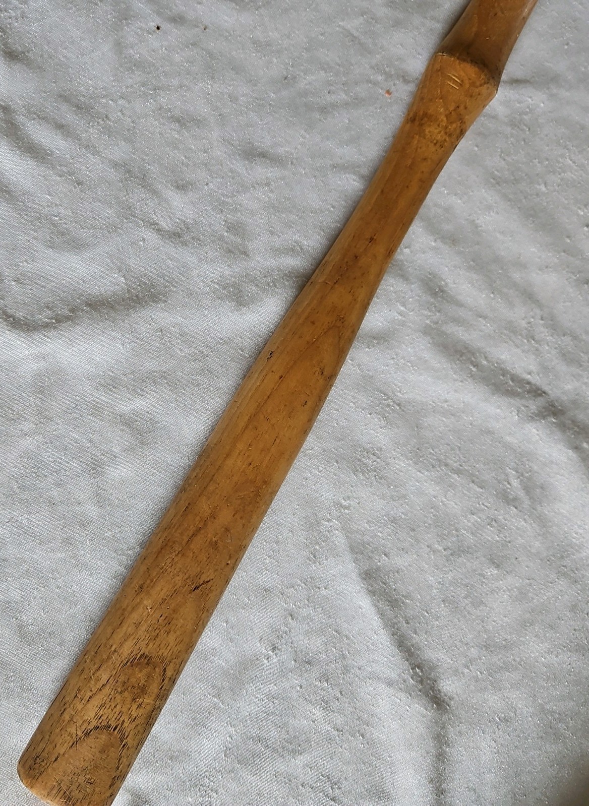 Vintage La Pierre-Sawyer Hickory Wood Tool Handle Mach or Ball Pein 14″ 16-20 oz