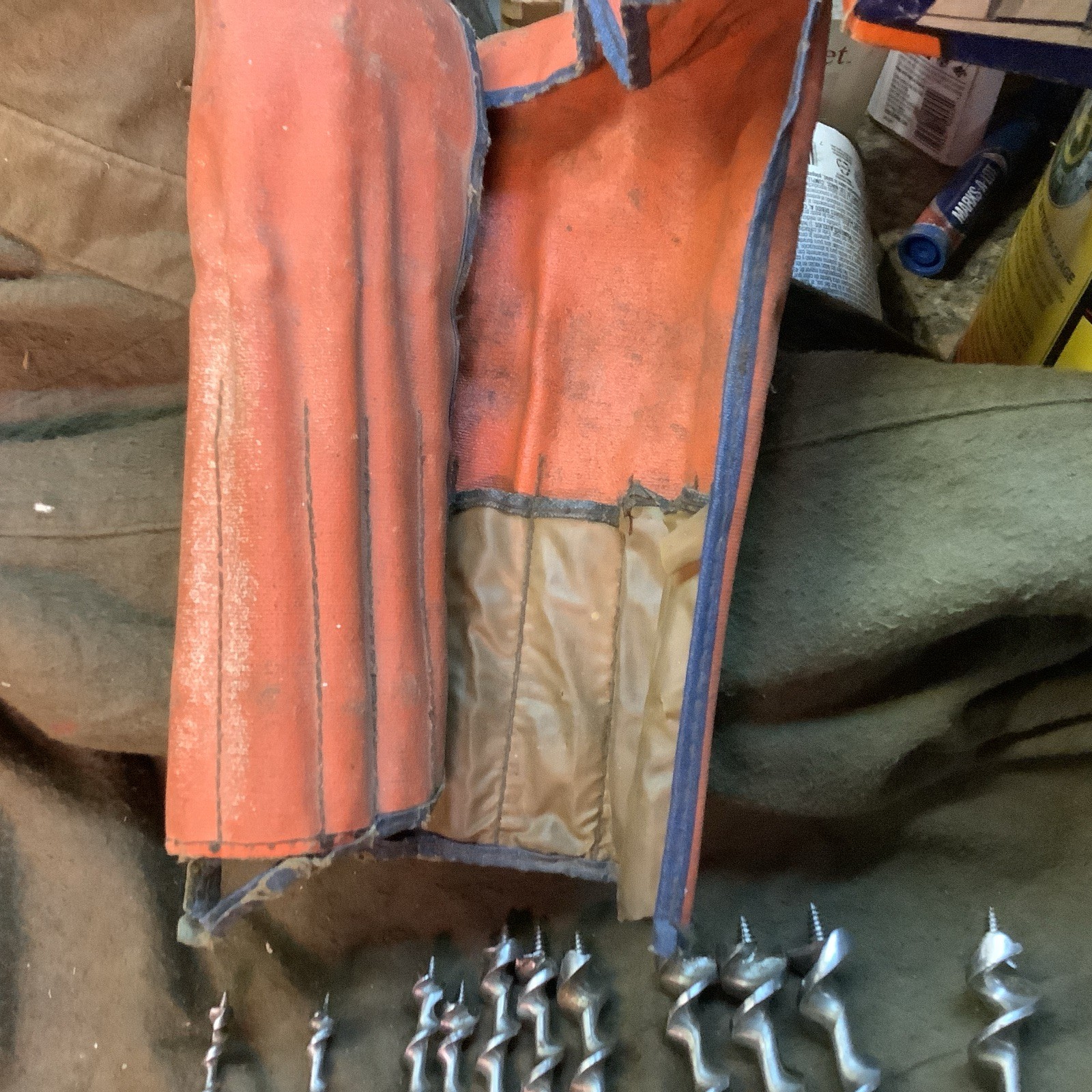 Vintage Set of 10 SNELL MFG. Co. Auger Bit Brace Drill Bits