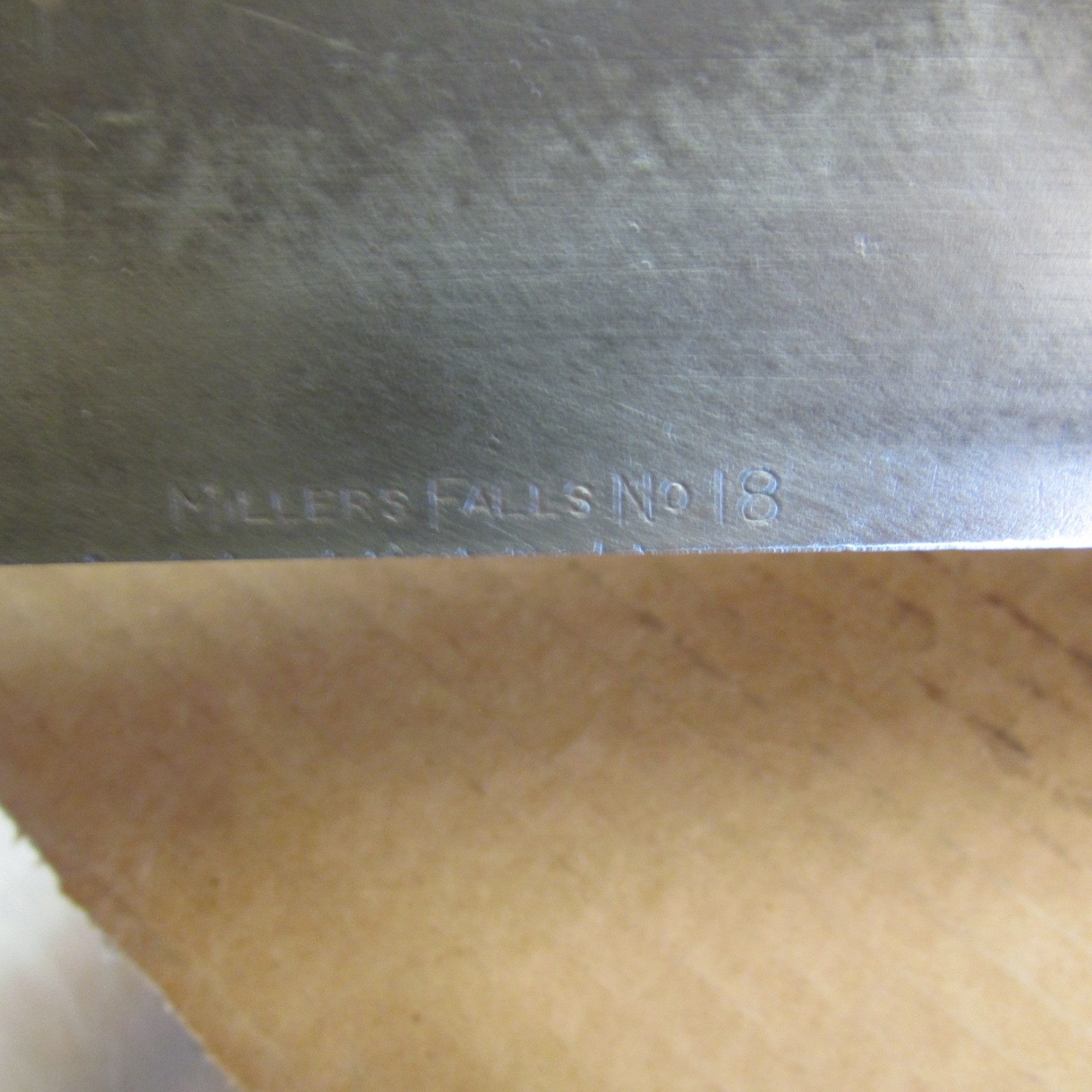 Millers Falls No. 18 Bench Plane