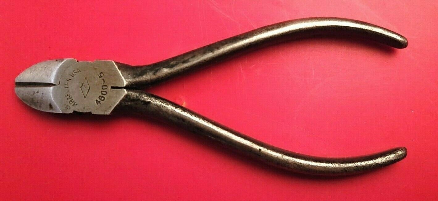 Vintage Kraeuter USA I 4600-5 Diagonal Wire Cutters Pliers USA Tool