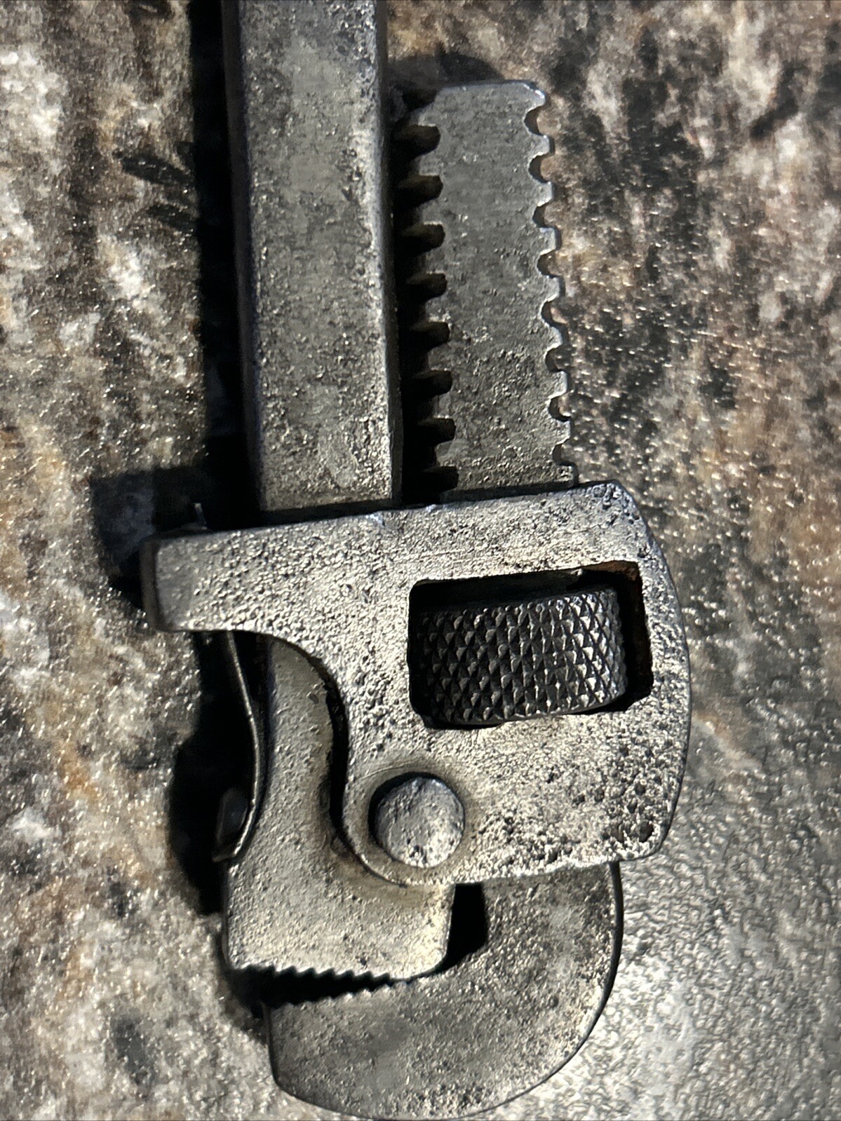 Stillson Pattern Wrench MOTOR-CYCLE 6″ Bonneyvise & Toolwks Allentown PA USA vtg
