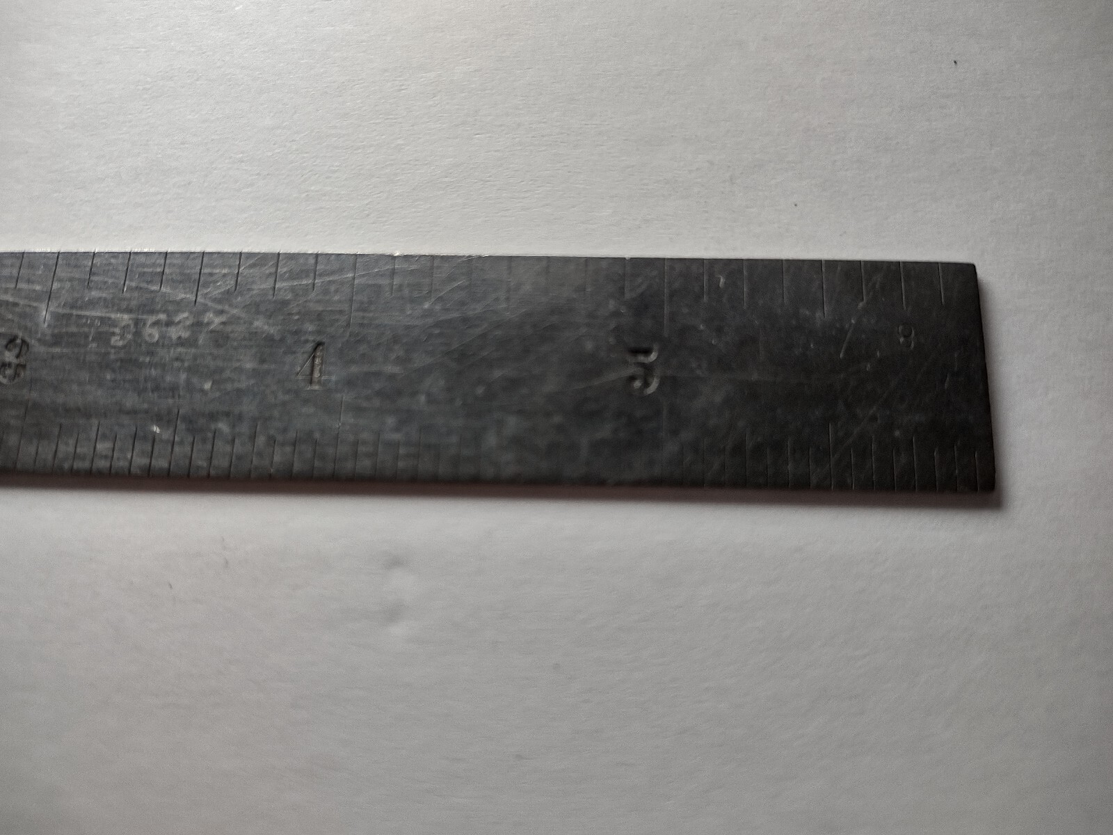 2 Vtg Union Tool Company 6″ Tempered Steel Ruler Square Orange, Mass USA A8A