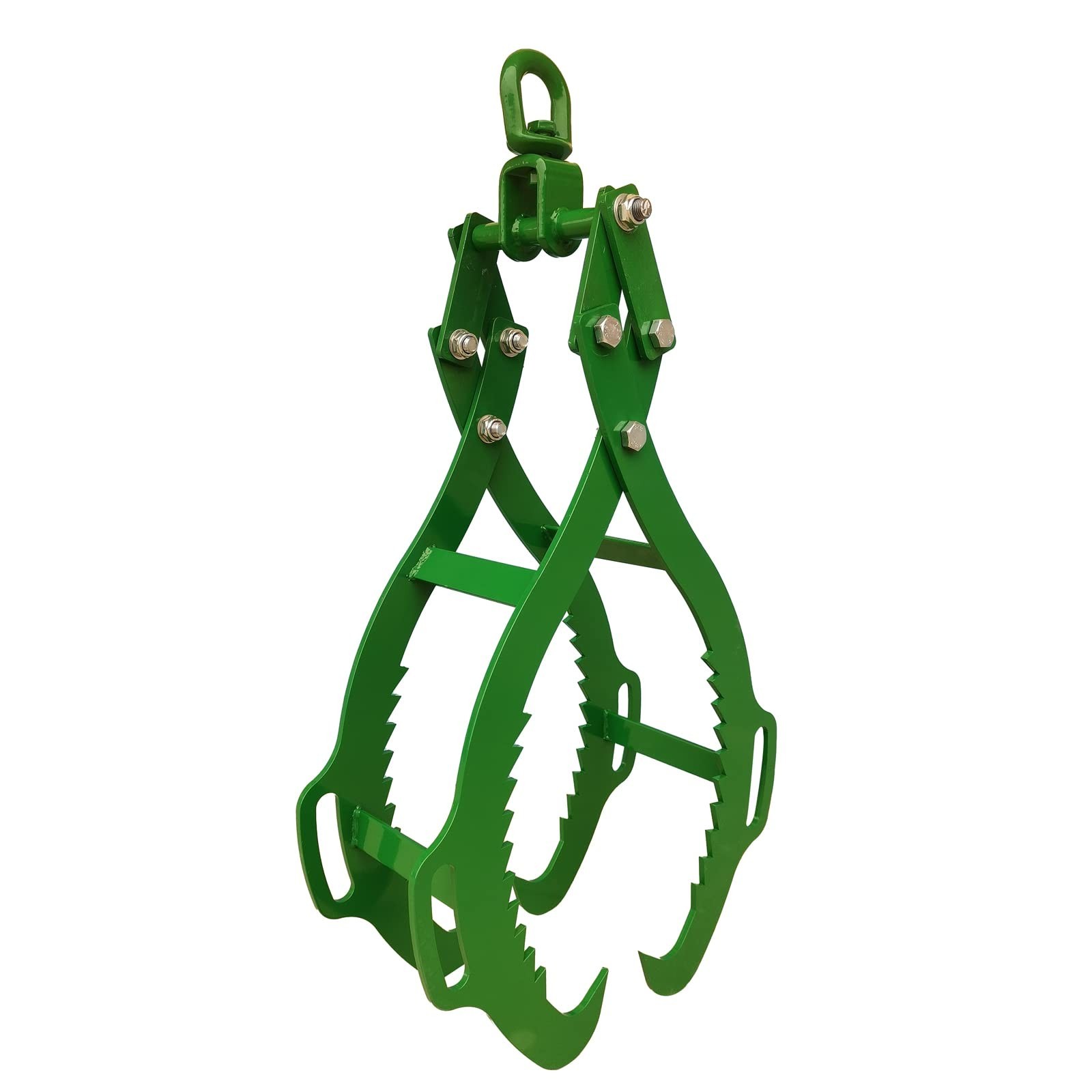 4 Claw Log Lifting Tongs Timber Claw Hook, 32in – Heavy Duty Grapple Timber C…