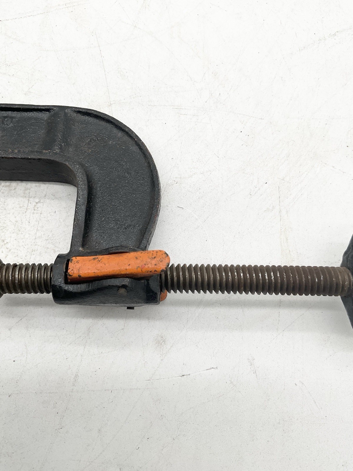 Vintage Jorgensen 204 quick-release 4” C-clamp Made In USA!!S1