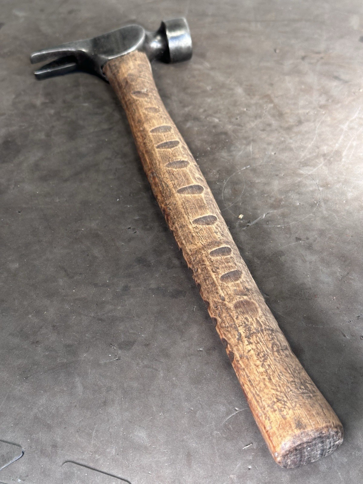 Beautiful Dalluge 21 Straight Claw Hammer Original Handle California Framer