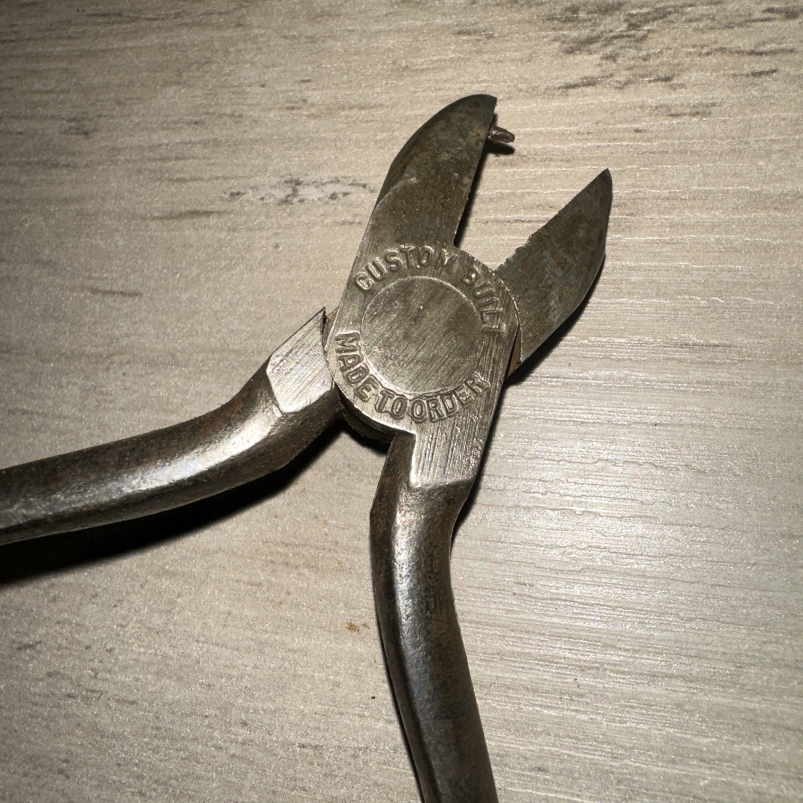 Vintage Utica Tool Custom Built Made to Order Pliers! Rare!! #B609
