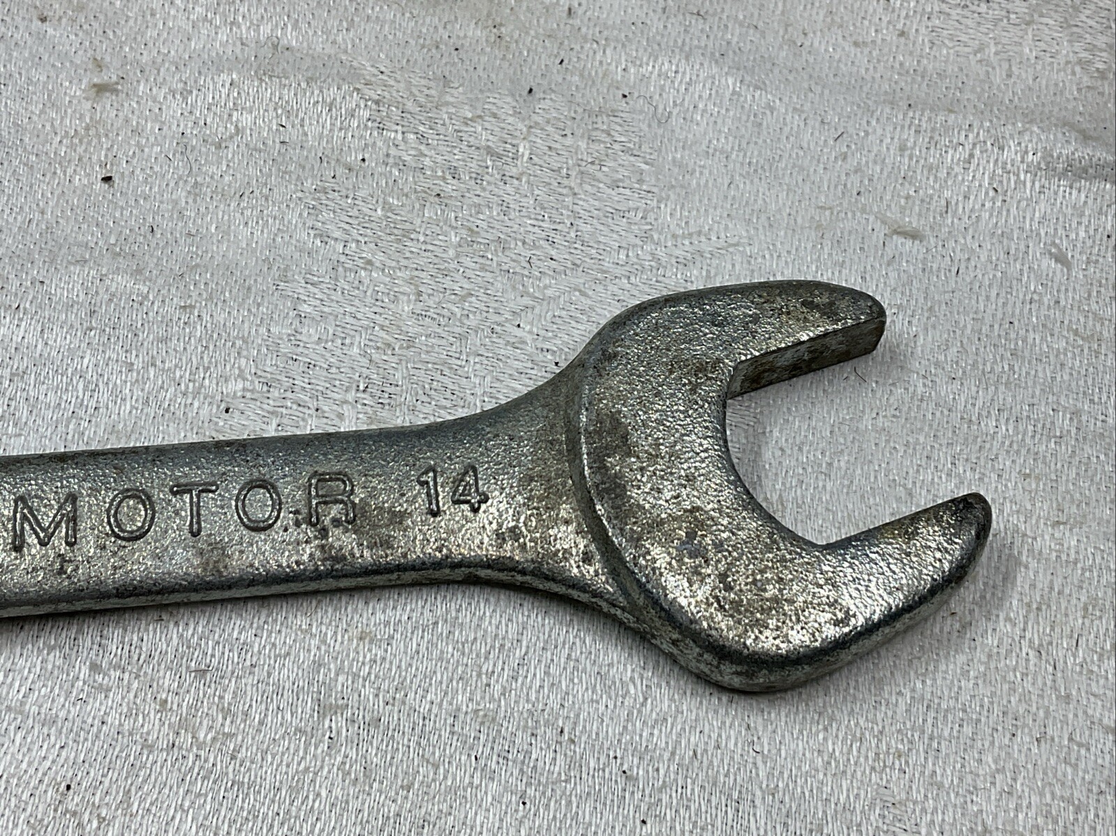 NISSAN MOTOR OPEN SPANNER WRENCH 12 14 mm TOOL CLASSIC VINTAGE CAR KIT JAPAN 62