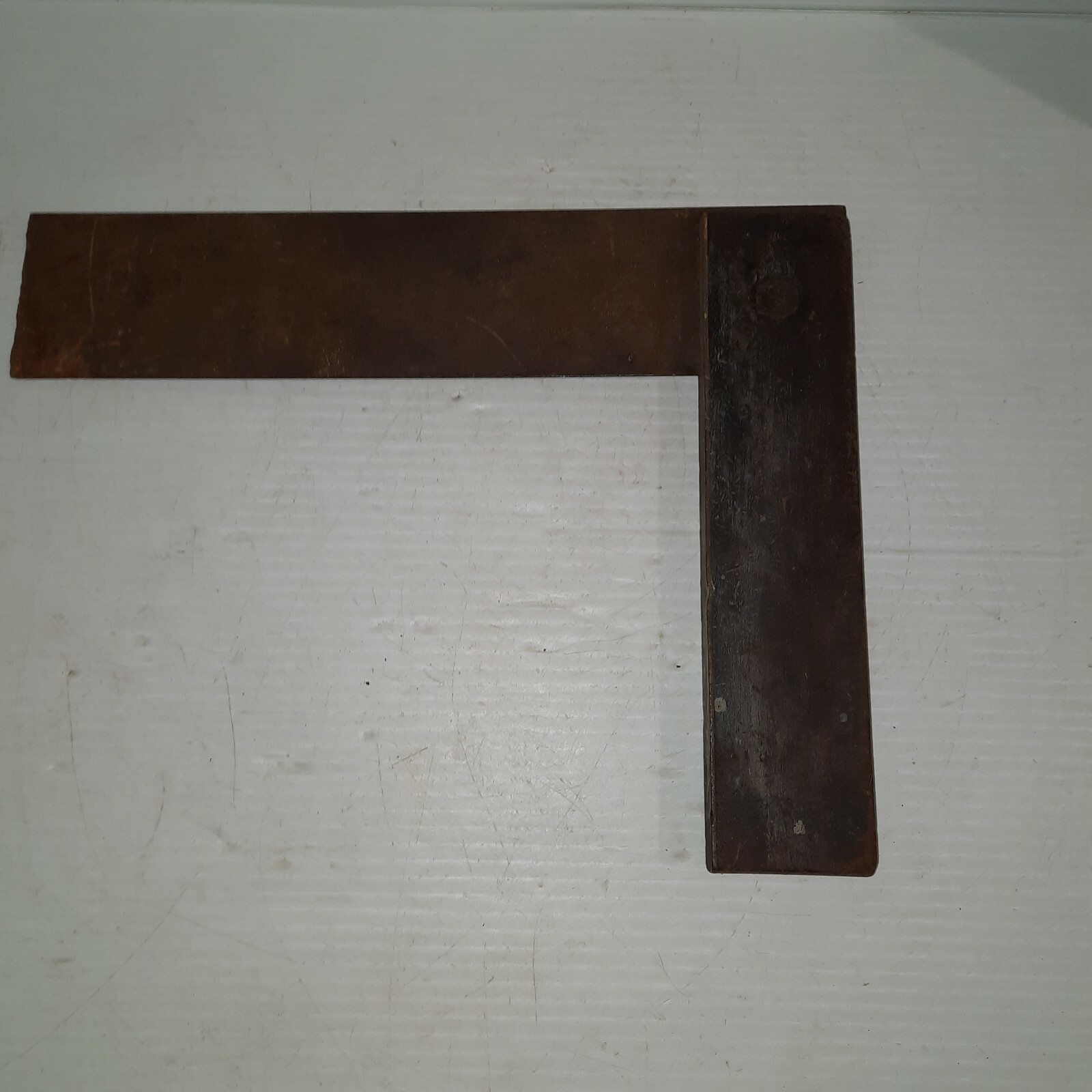 Vintage Wood Handle 12″ Carpenter Square Tool