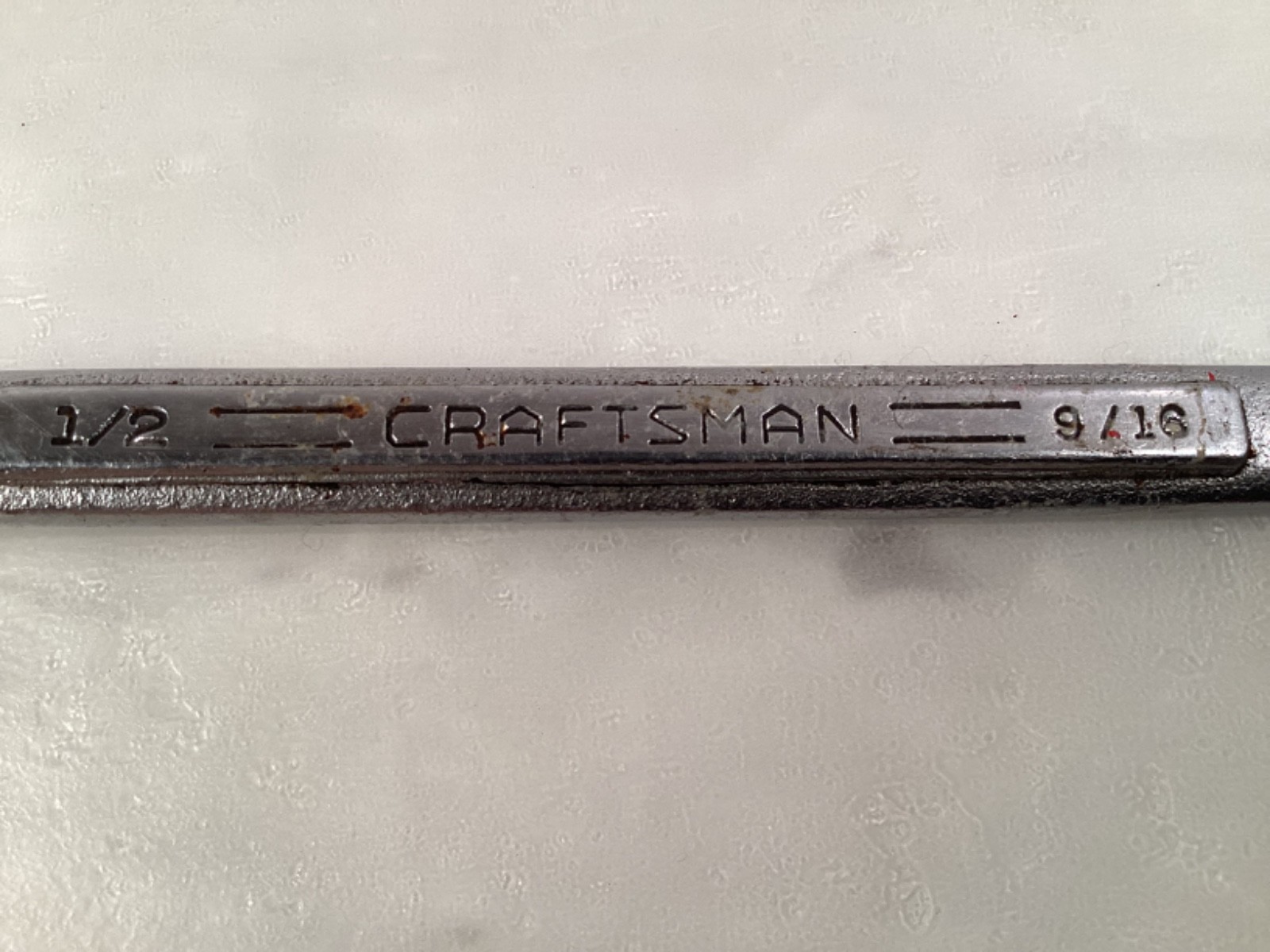 Vtg Craftsman Box Wrench “V” Series Set of 6 SAE Double Box End 12 Point USA EUC