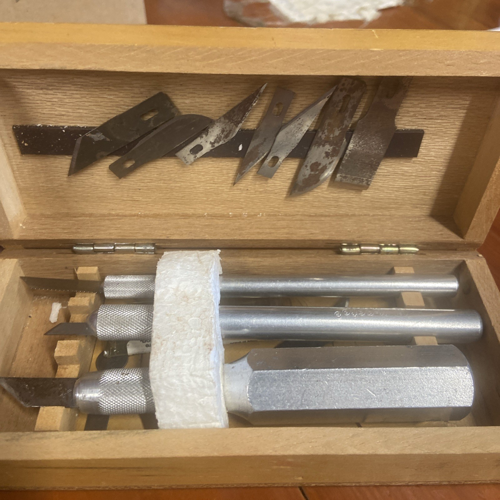 X-ACTO Knife Set with Wooden Box