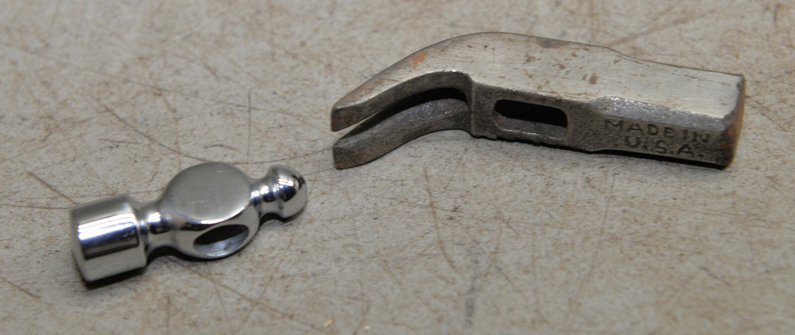Super nice chrome plated jewelers hammer head 1.5 oz & made in USA tool lot