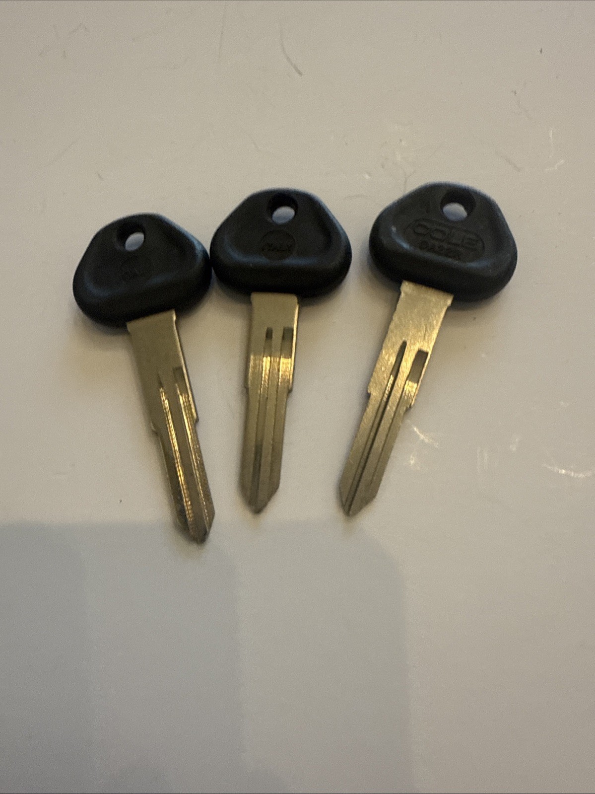 Cole DA22R Key Blank Fits Nissan Datsun DA22 62DT X6 Lot of 3 Italy