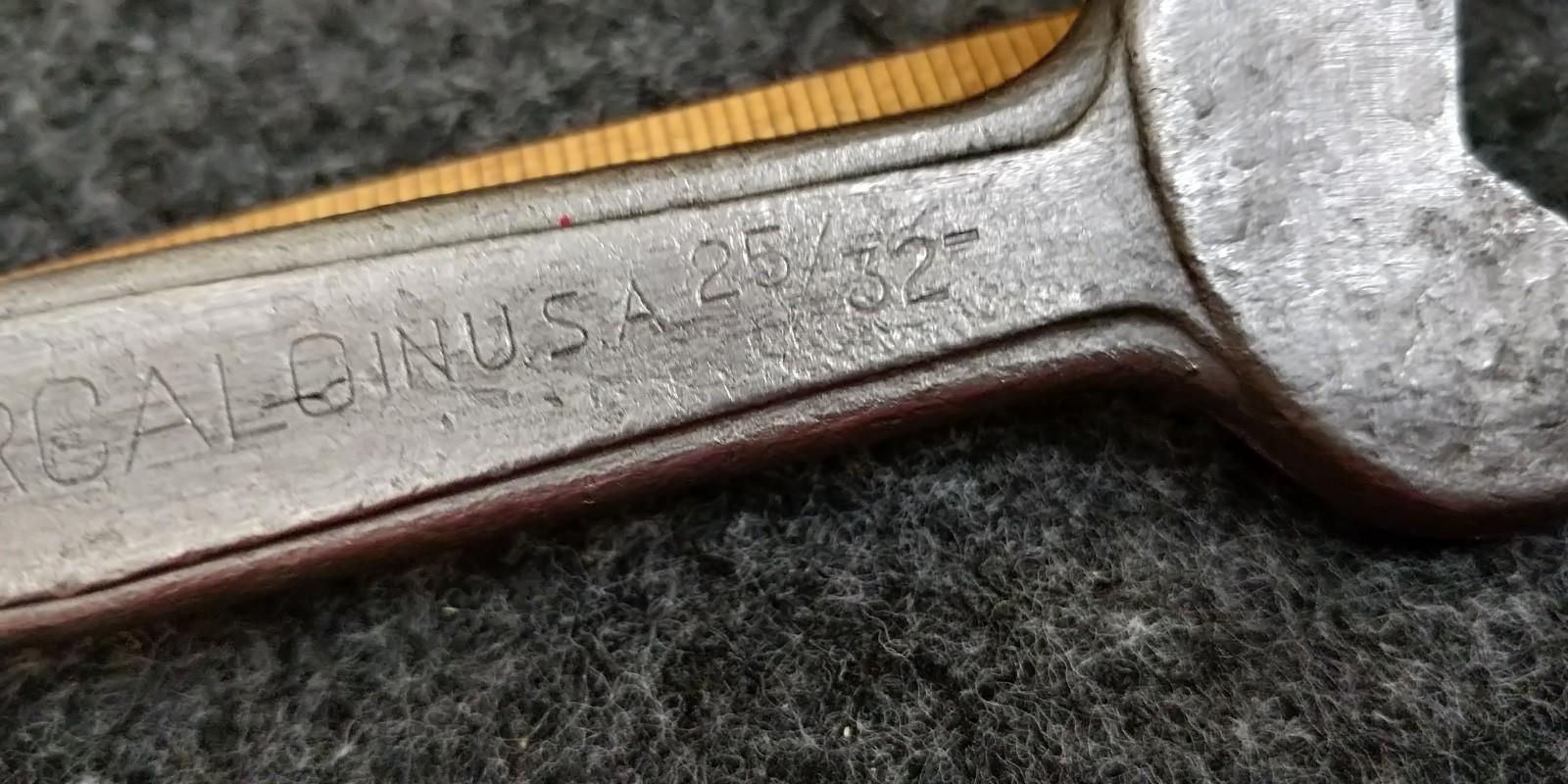 Vintage Barcalo 7/8″ x 25/32″ Double Open End Wrench Made in USA 1937-1945