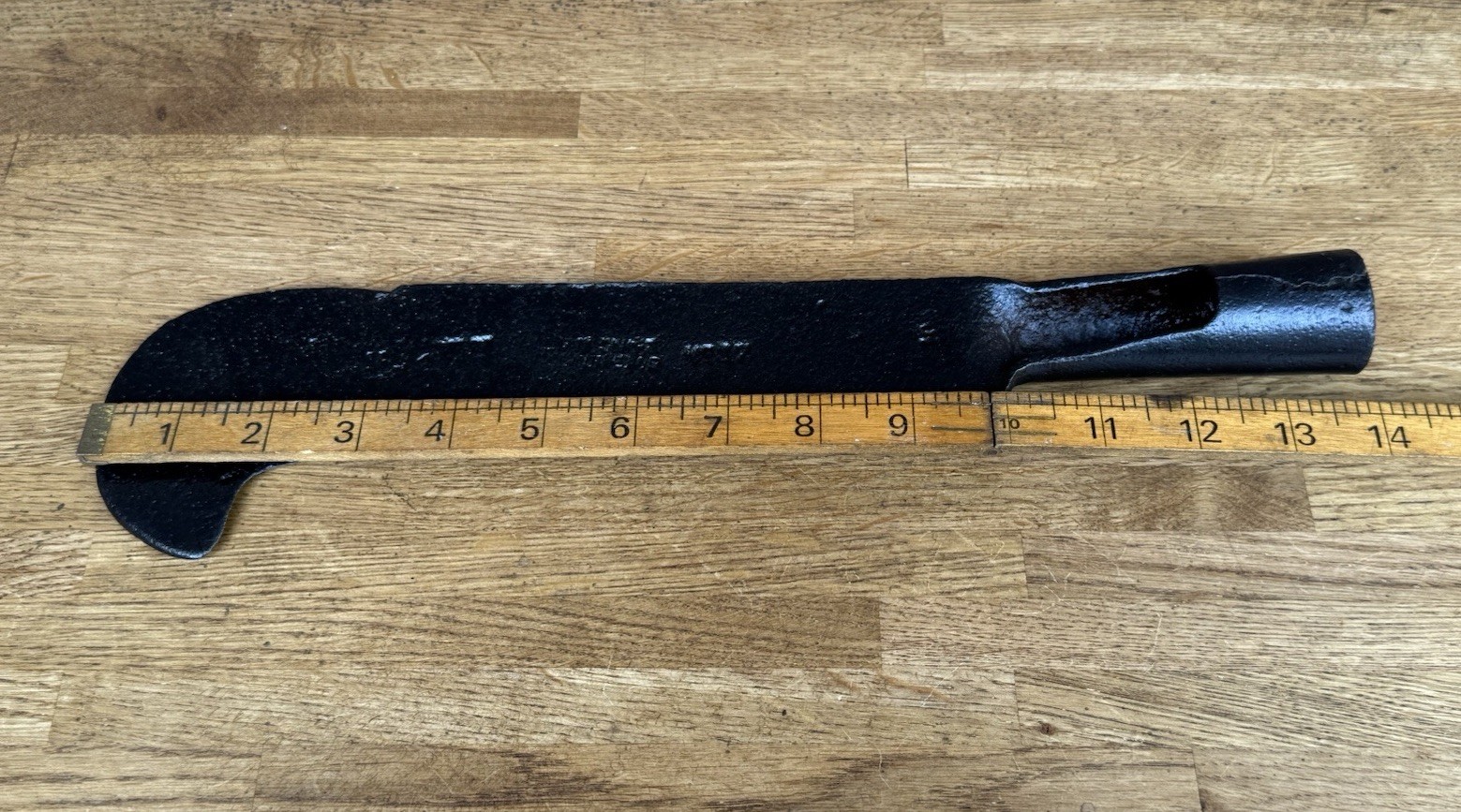 Vintage 10” William Swift No 37 The Genuine WS Billhook Slasher Garden Old Tool