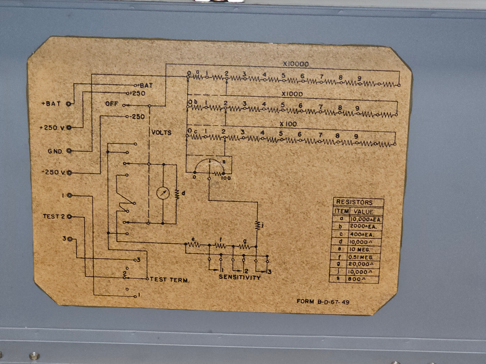 LEEDS & NORTHRUP WESTERN ELECTRIC KS-10375 TEST SET (NOS)