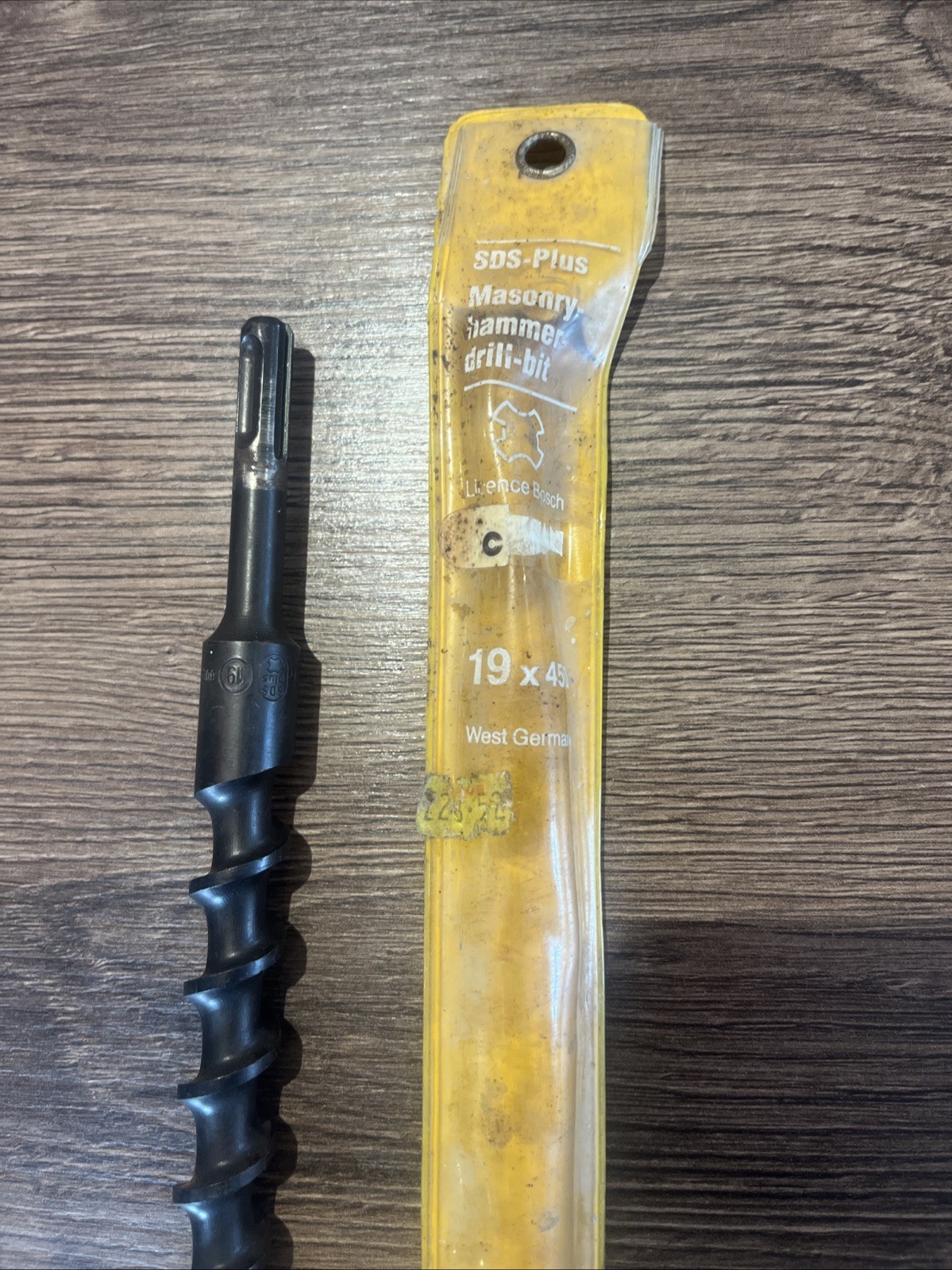 Vintage Bosch SDS-Plus Masonry Hammer Drill Bit 19mm/450mm West Germany