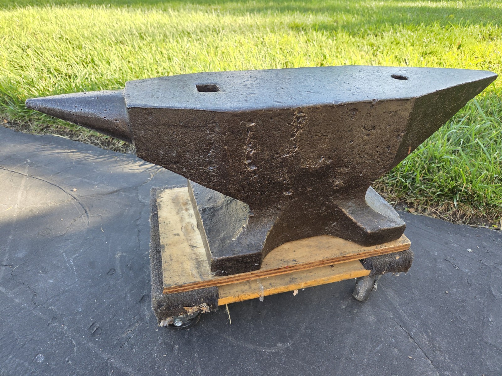 Columbian Anvil Double Horn Series F Rare
