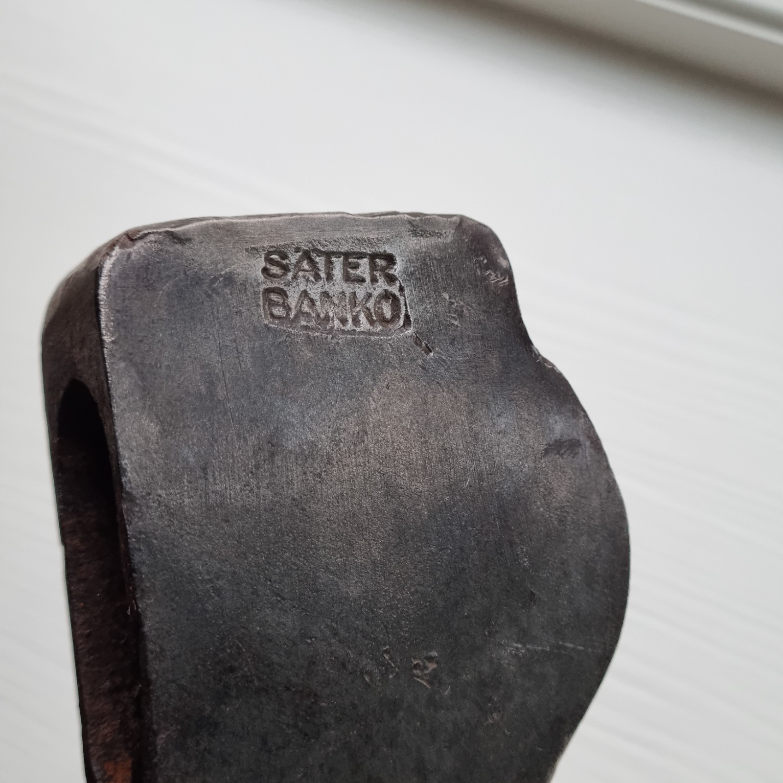 Very nice vintage Säter Sater Banko turpentine axe head