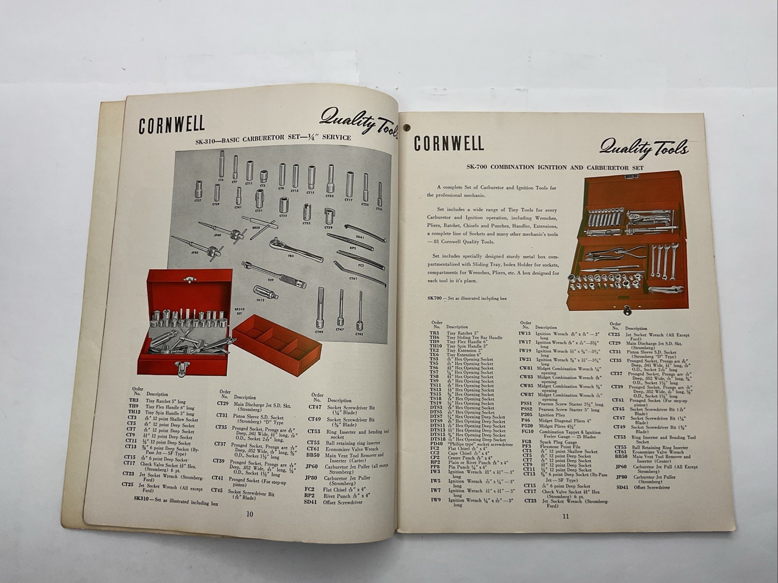 Cornwell Quality Tools 1950 Tool Catalog Number 26 120 Pages