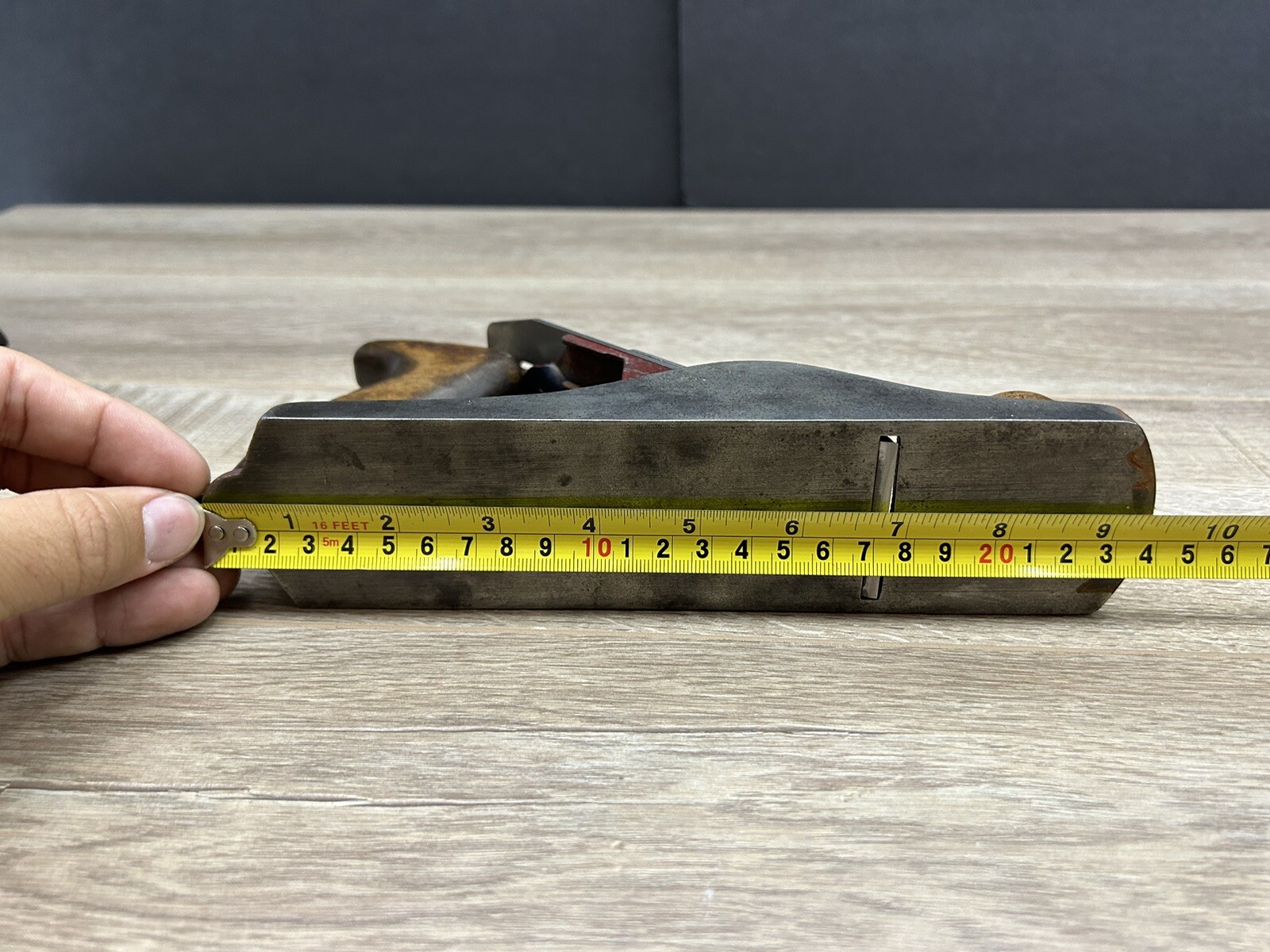 Vintage Stanley Handyman HI203 Smoothing Carpenter’s Wood Hand Plane USA