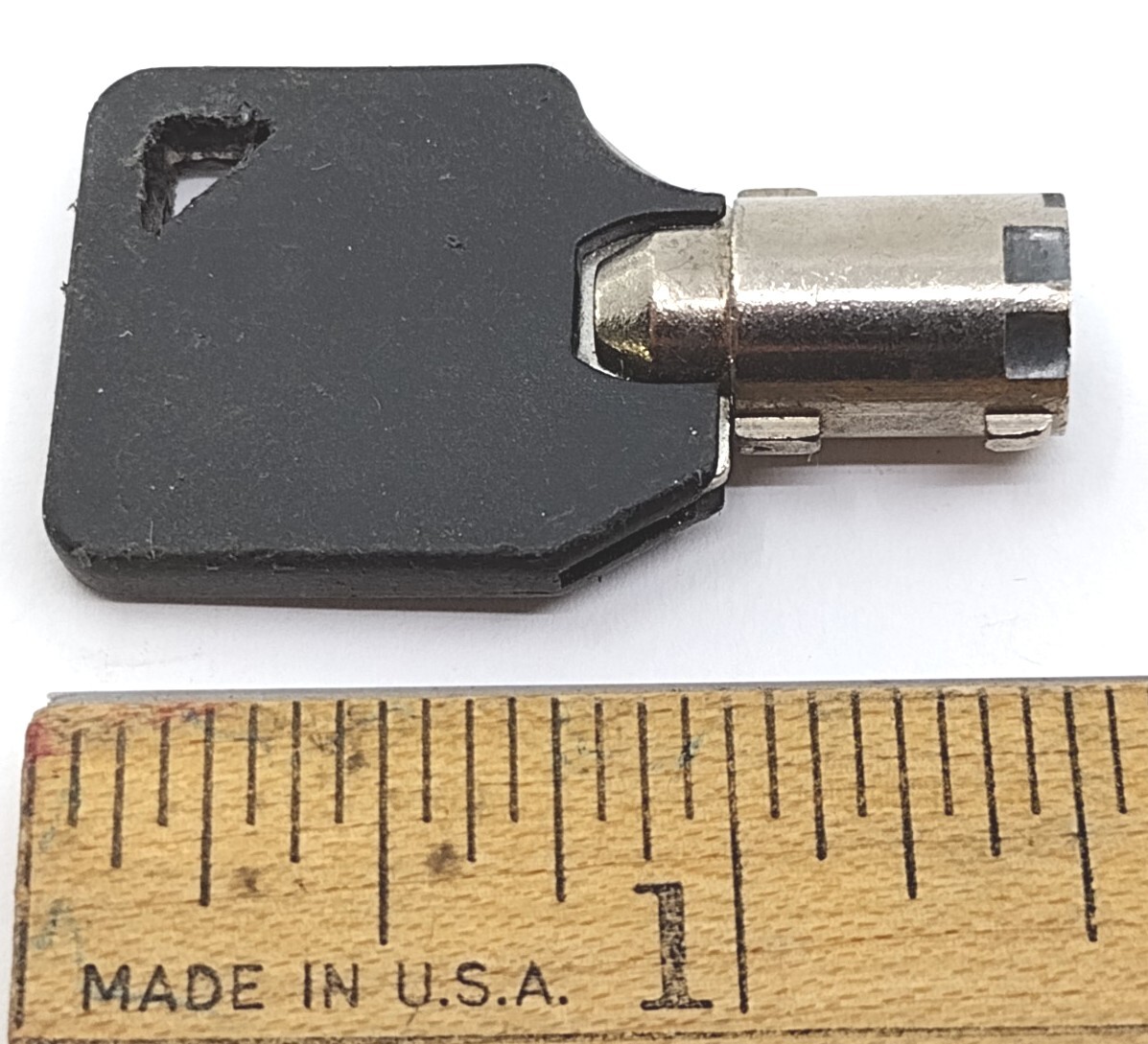 Vintage Key Tubular Barrel 0948 Appx 1-1/2″ Replacement Lock Vending