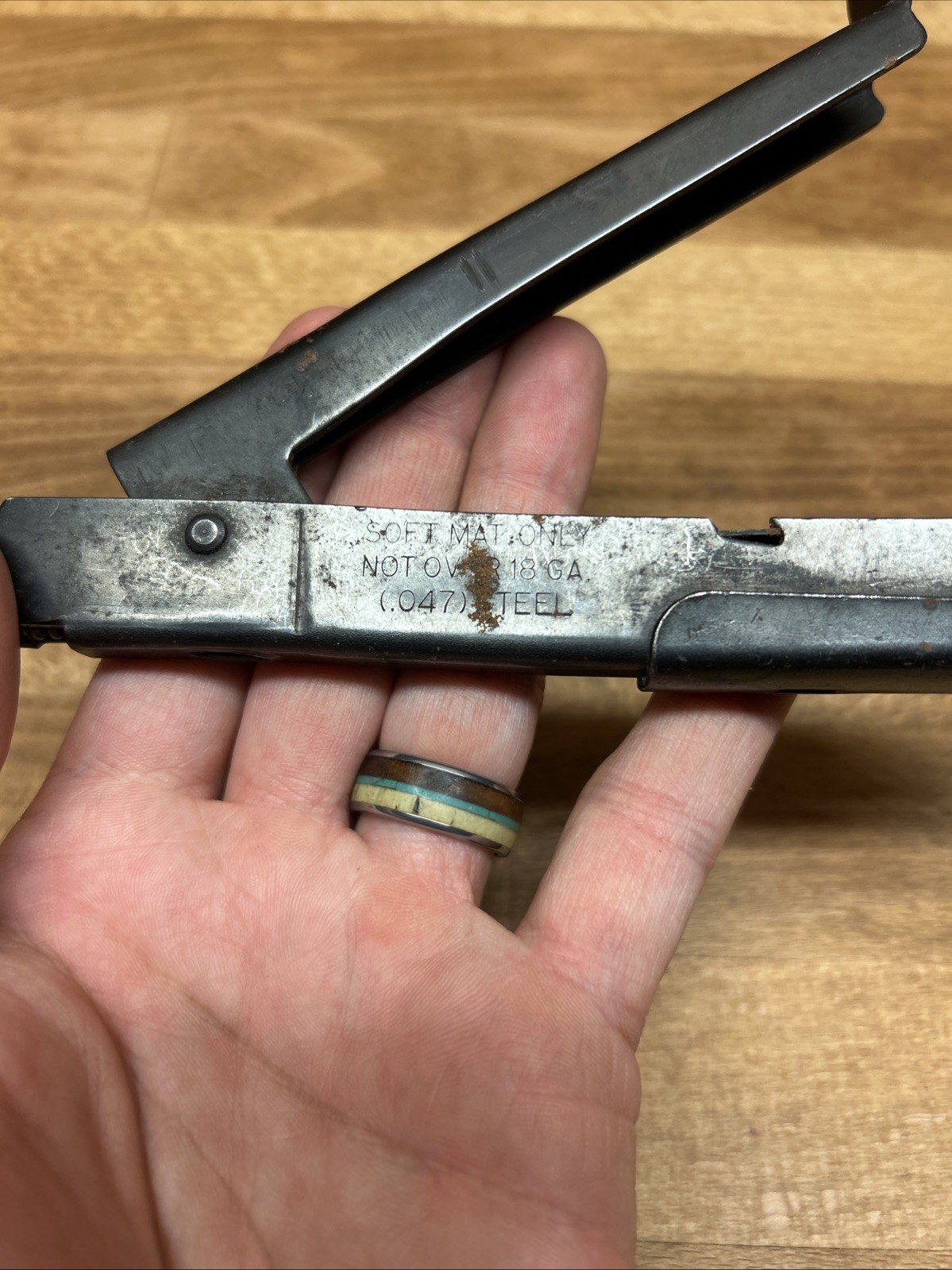 Vintage Adel Tool Co. Chicago IL Hand Nibbler .047 Steel 18GA And Replacement