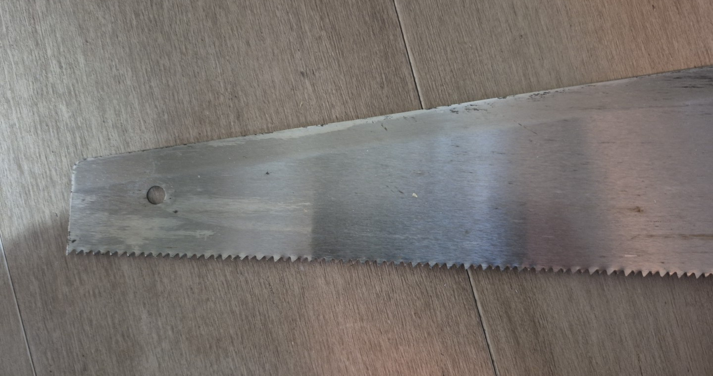 Stanley Vintage 15-118 26in 8-Point Crosscut Handsaw USA Rare