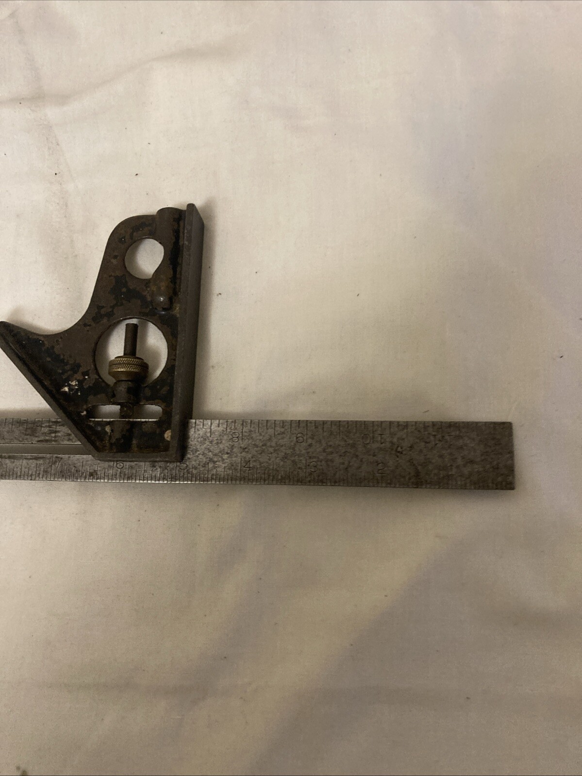 Nice Vintage Made in Canada Stanley No. 21 Combination Square