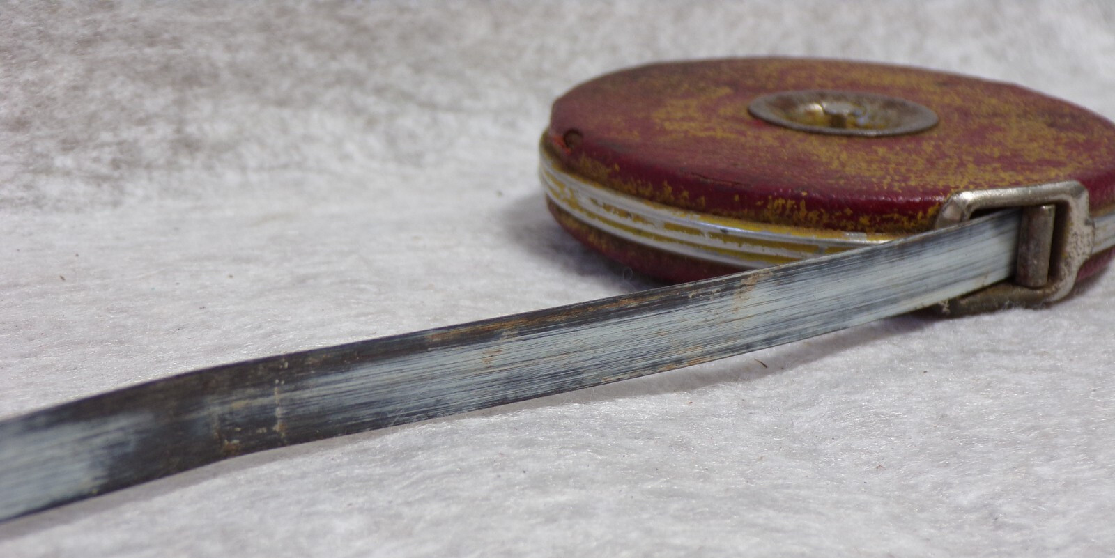 JUSTUS ROE & SONS INC. 50 FEET WORKING STEEL MEASURING TAPE P 50W ALL METAL