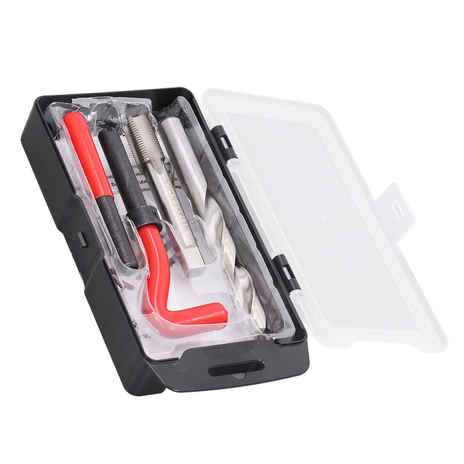 15Pcs/Set Thread Repair Kit Insert Compatible Hand Tool For Auto Repairing