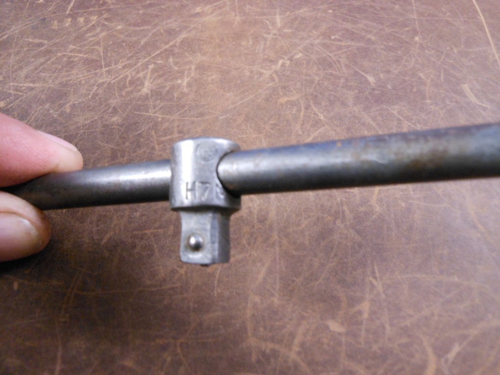 Rare Vtg Hinsdale USA H7M Sliding T-Handle 9/32″ Drive Breaker Bar from Set #111