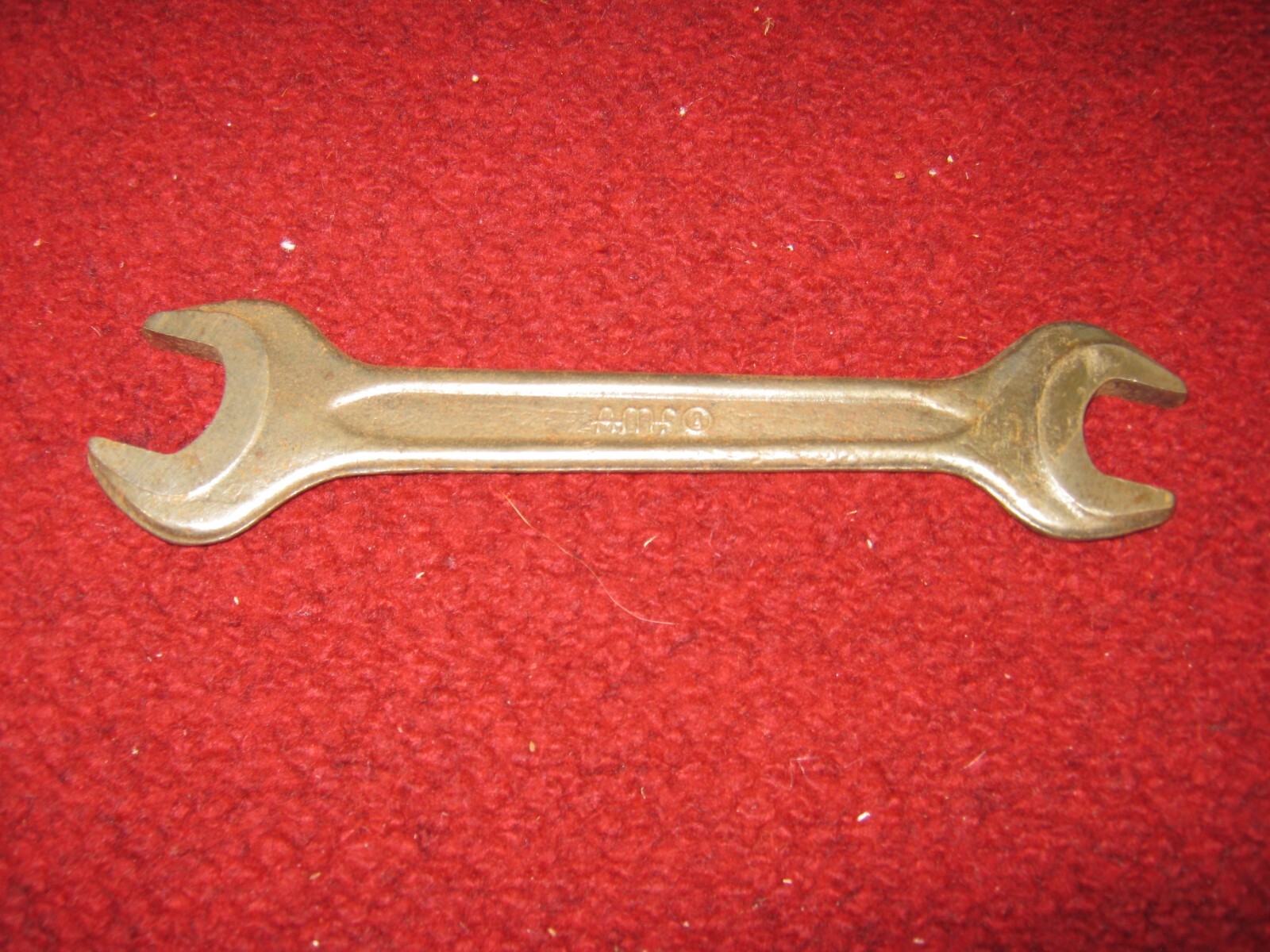 AMF DIN 895 Vintage Double Open-End Spanner Wrench 17mm/19mm for Mercedes-Benz
