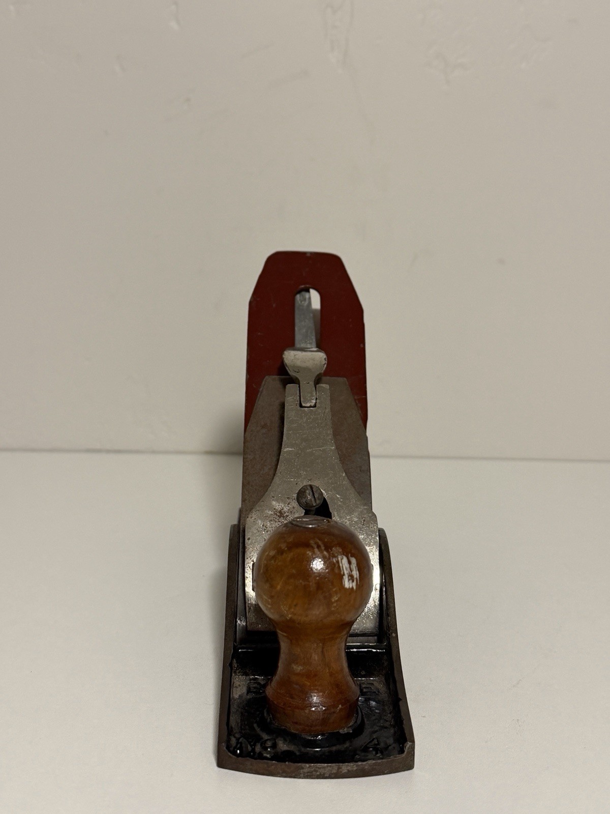 Vintage ESS-VEE No. 4 Wood Bench Plane Smooth Bottom – Made In India