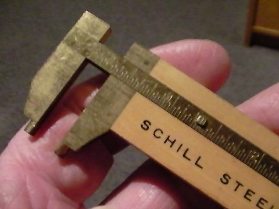 Rare Vintage Schill Steel Company Houston TX Stanley No 136 USA Caliper