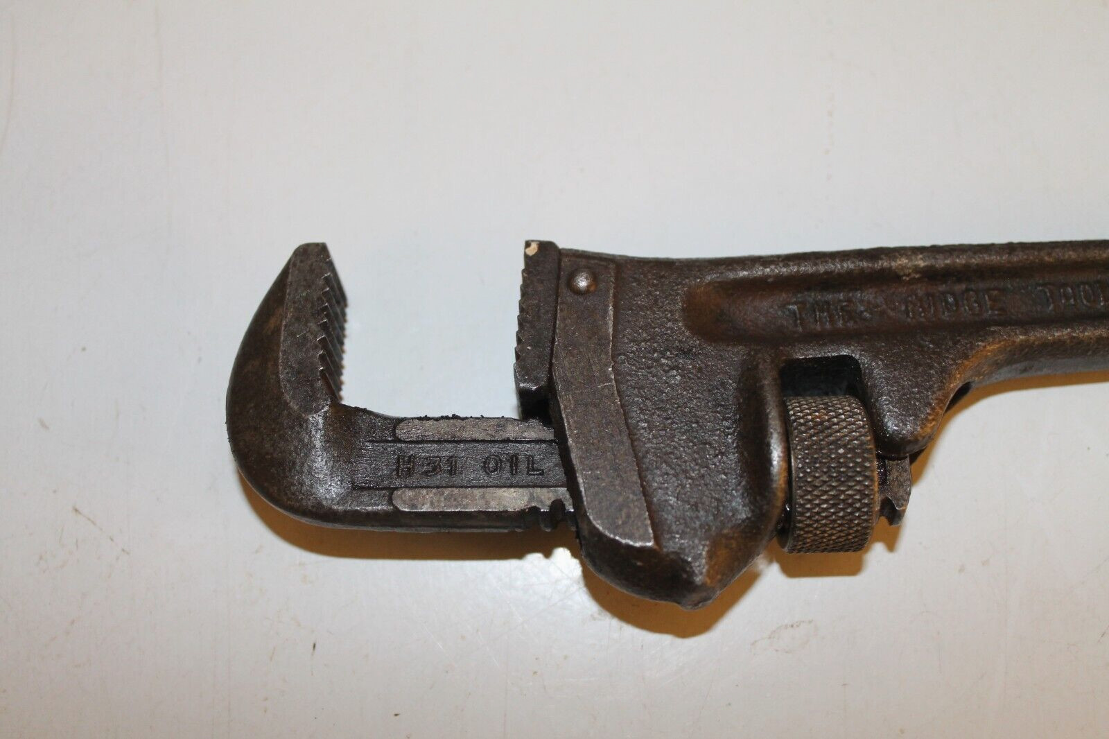 VINTAGE RIDGID TOOL CO 8″ MONKEY WRENCH-ADJUSTIBLE WRENCH Elyria, O