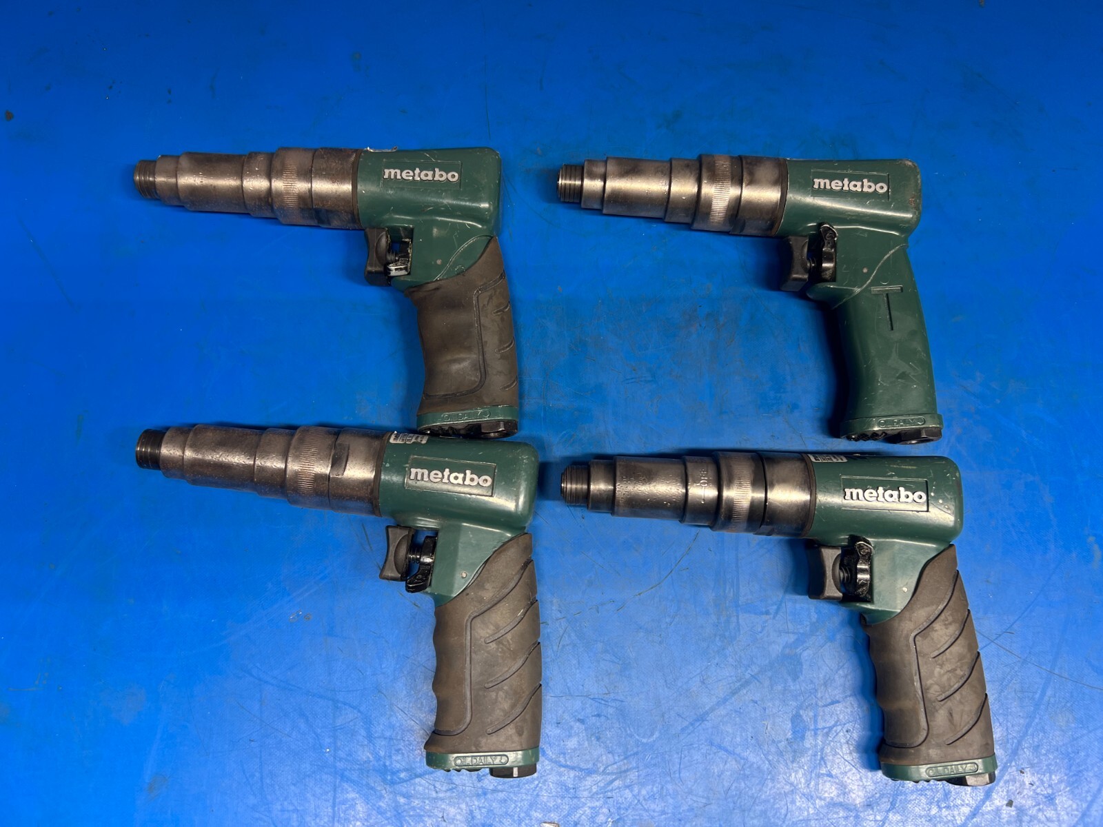 Job lot of 4x Metabo DS 14 Pneumatic screwdriver 6.2 bar
