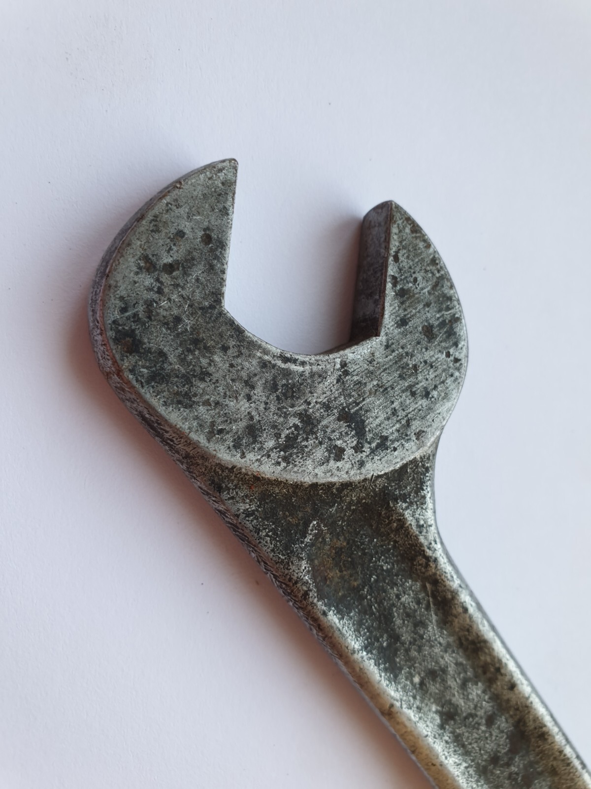 SOVIET BLUE VINTAGE WRENCH MADE IN USSR – 17mm x 19mm – OPEN ENDED SPANNER