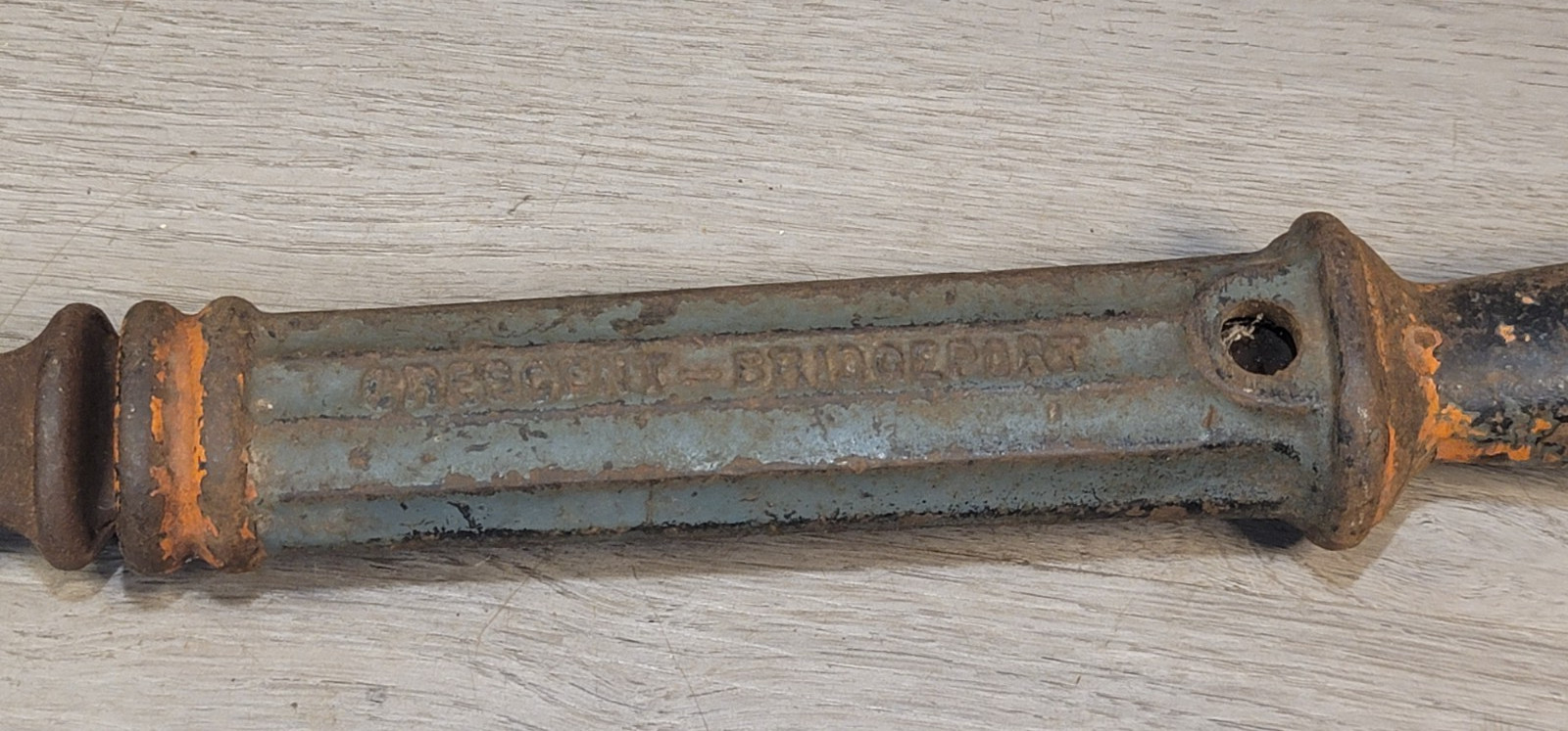 Vintage Nail Puller Tool Crescent Bridgeport No. 56 Suregrip Slide Handle