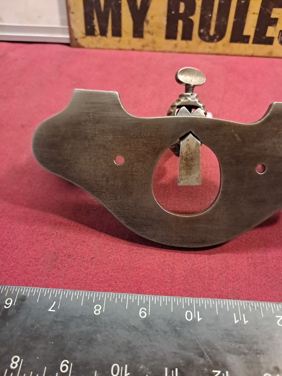 Antique Stanley No. 71-1/2 Hand Router Plane, USA & Cutter. Very Good Condition