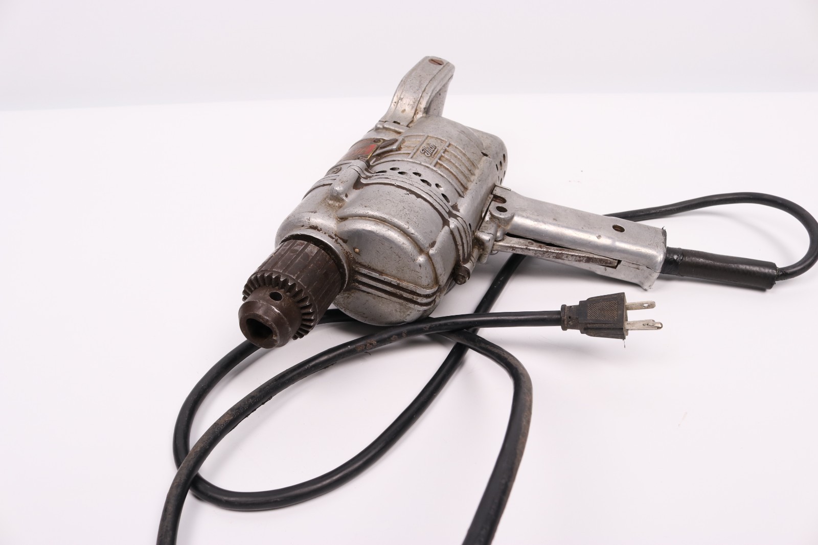 Vintage Thor Electric U44 Drill 1/2″ Heavy Duty Model 5743 No Key