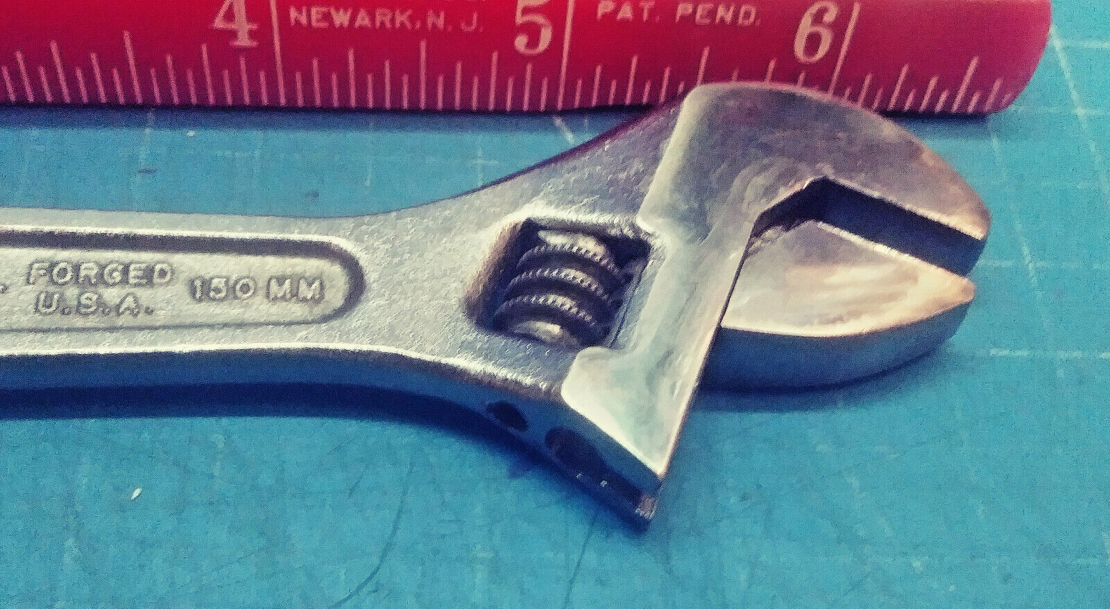 Vintage Diamond Calk & Horseshoe Co. 6″ Adjustable Wrench – Made In USA
