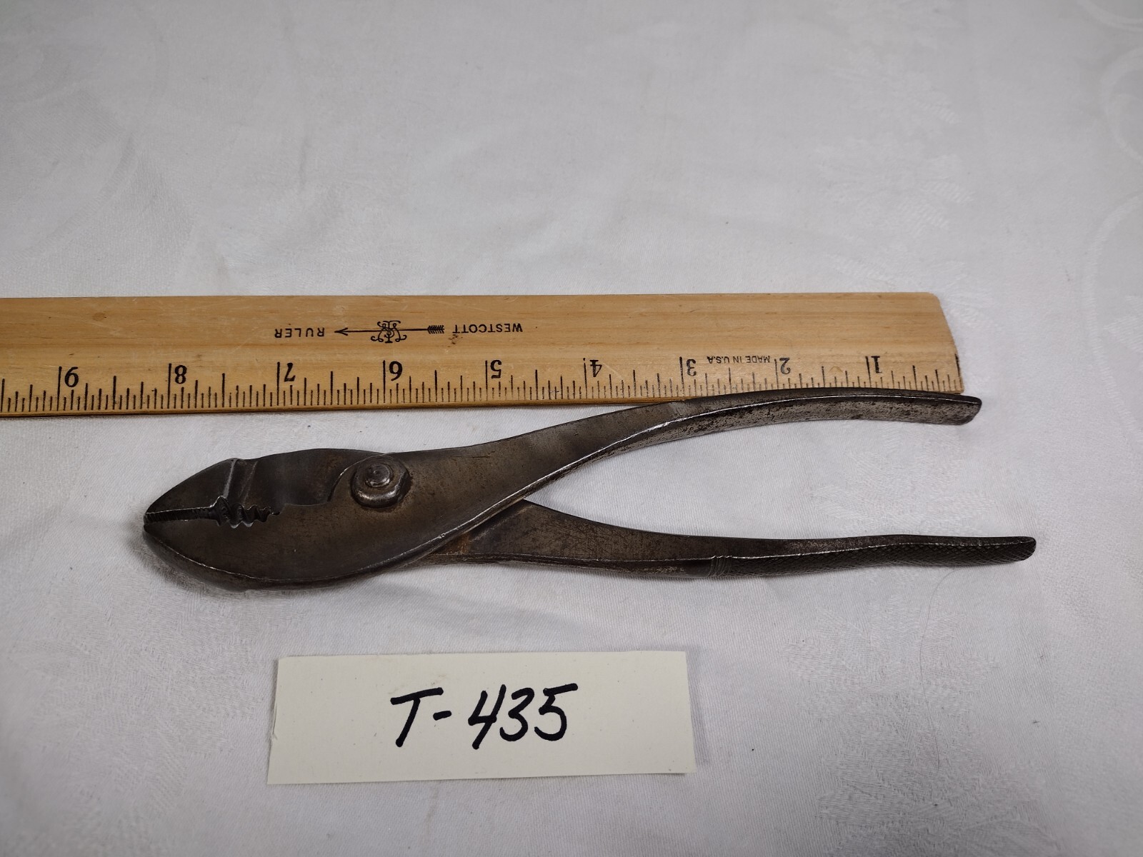 Vintage Barcalo 8” Slip-Joint Pliers Buffalo NY USA (435)