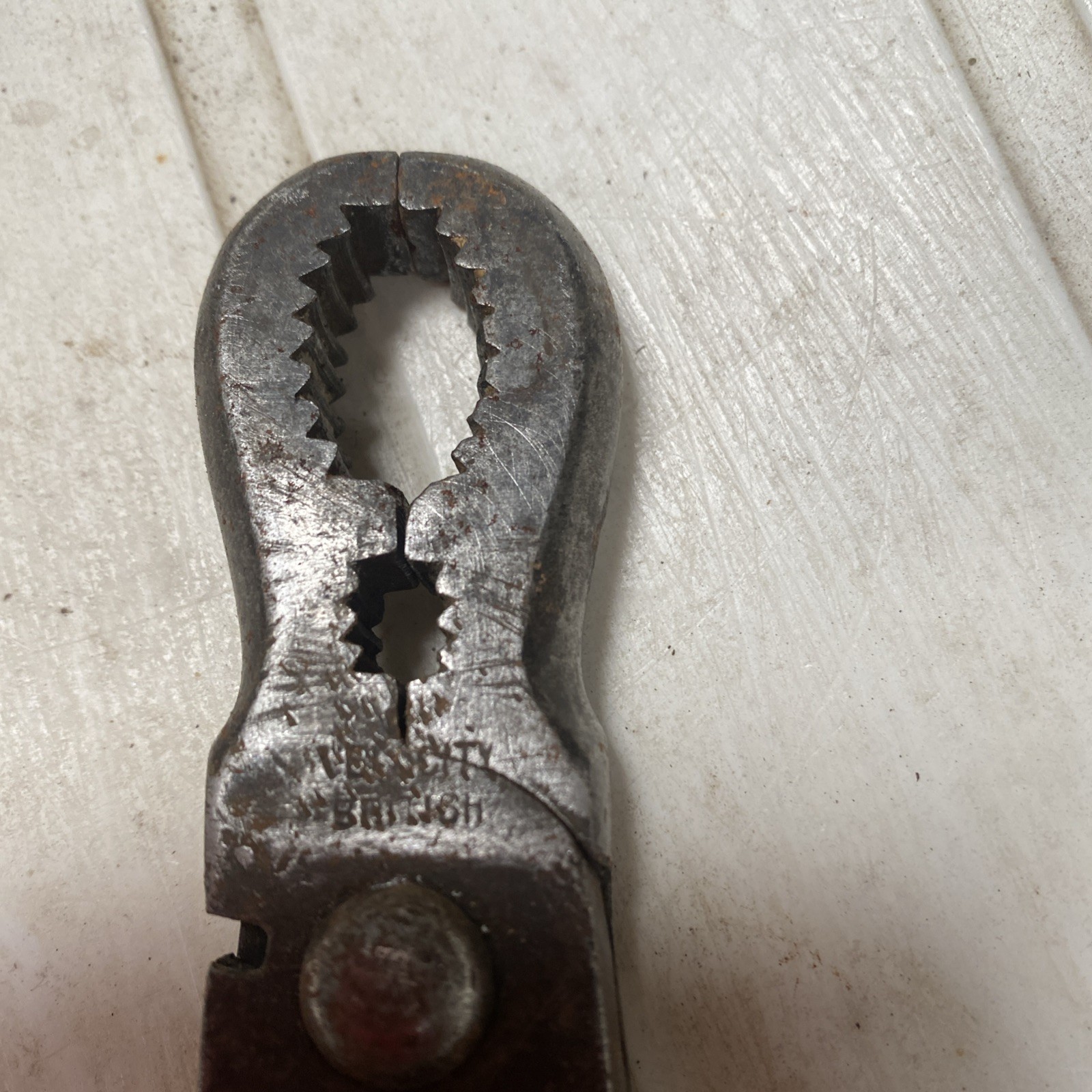 VELOCITY 8″ BRITISH MADE PLIERS / Grips Vintage HT steel