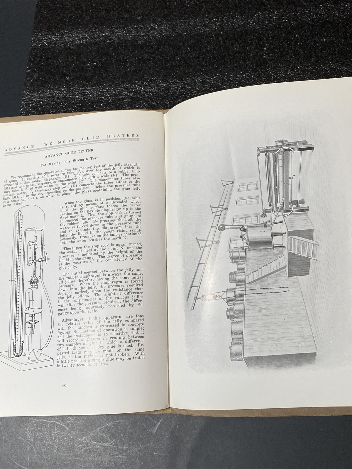 Rare 1916 Catalog Advance Machinery Toledo Wetmore Glue Heater Steam