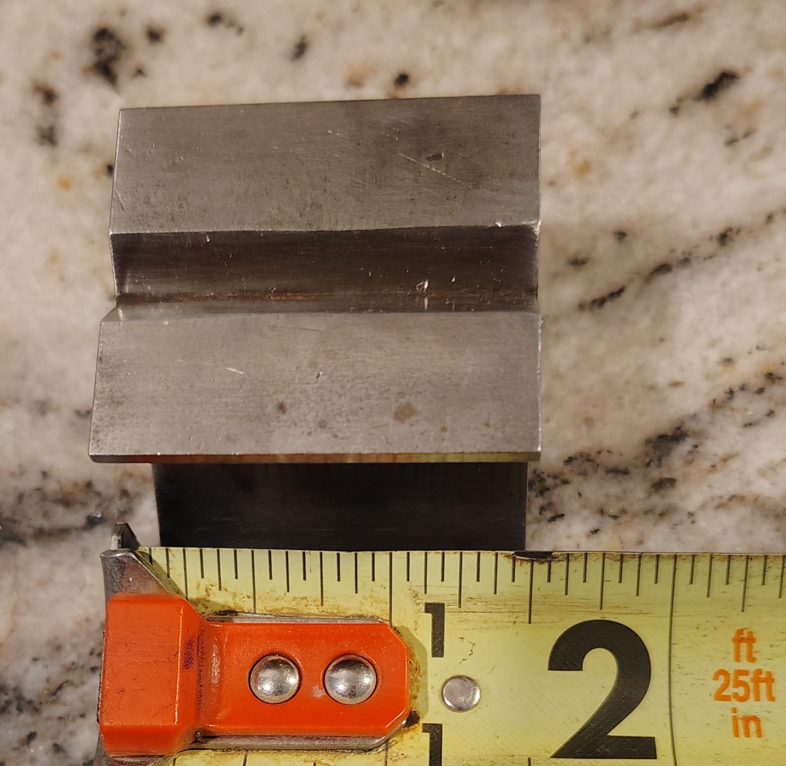 🗽 VINTAGE MINI 1-3/16 X 1-1/4 X 1-1/2″ HARDENED V-BLOCK MACHINIST/TOOLMAKER