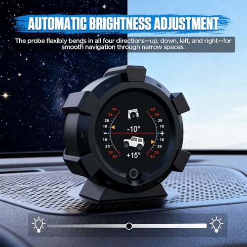 GPS Speedometer MPH for Car,Automotive Head Up Display Inclinometer with
